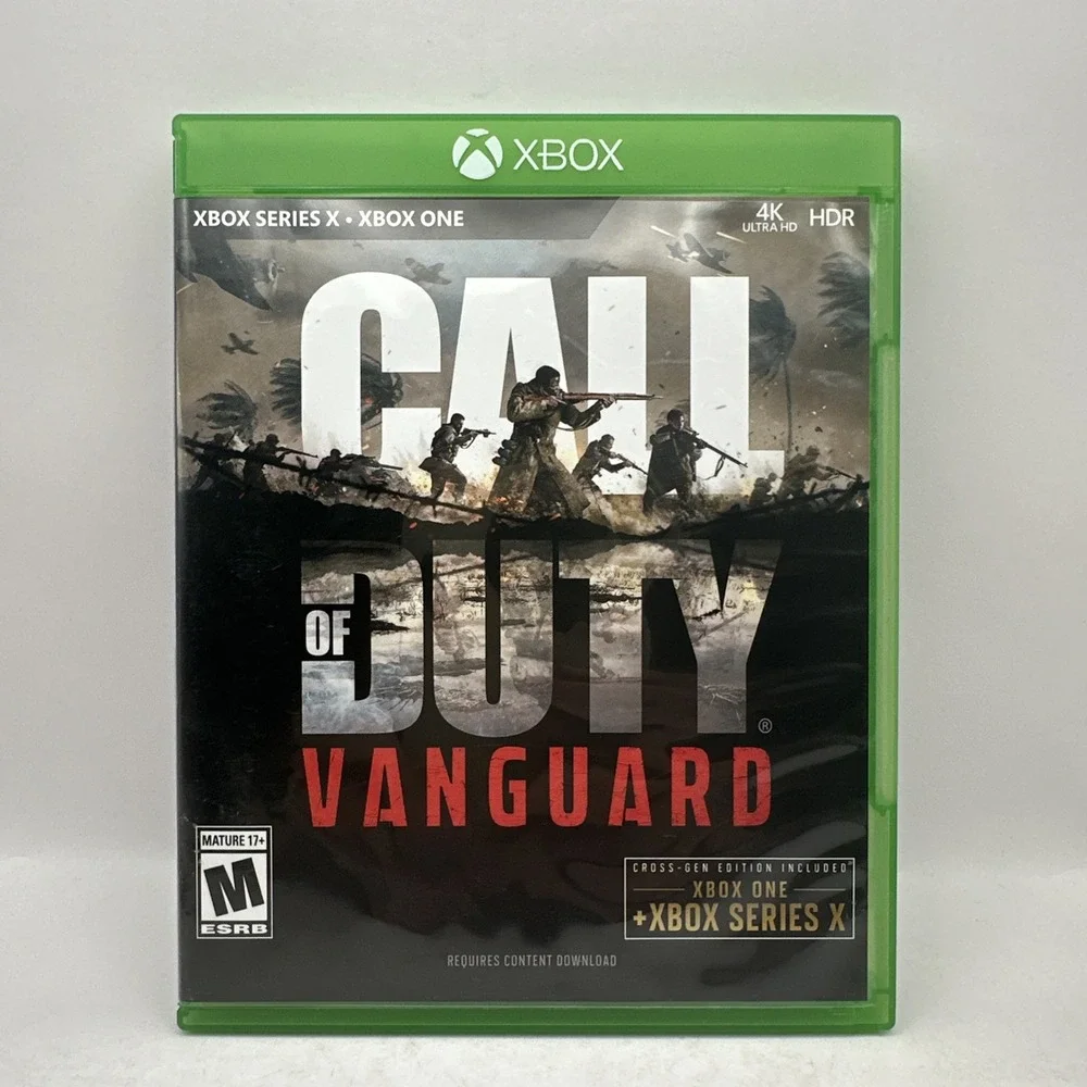 Call of Duty Vanguard Microsoft Xbox One Series X|S Cross Gen Excellent 4K HDR